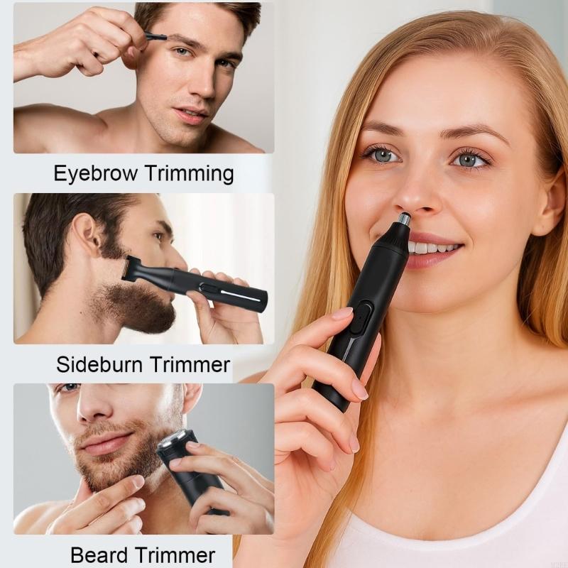 Nose Trimmer - Professional Hair Trimmer Set USB Rechargeable