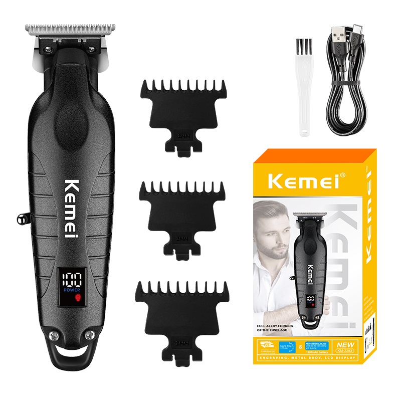 Electric Shaver Rotary - Kemei 2293 Barber Cordless Hair Trimmer