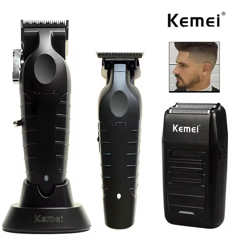 Electric Shaver Rotary - Kemei KM-2296 KM-2299 KM-1102 Hair Clipper