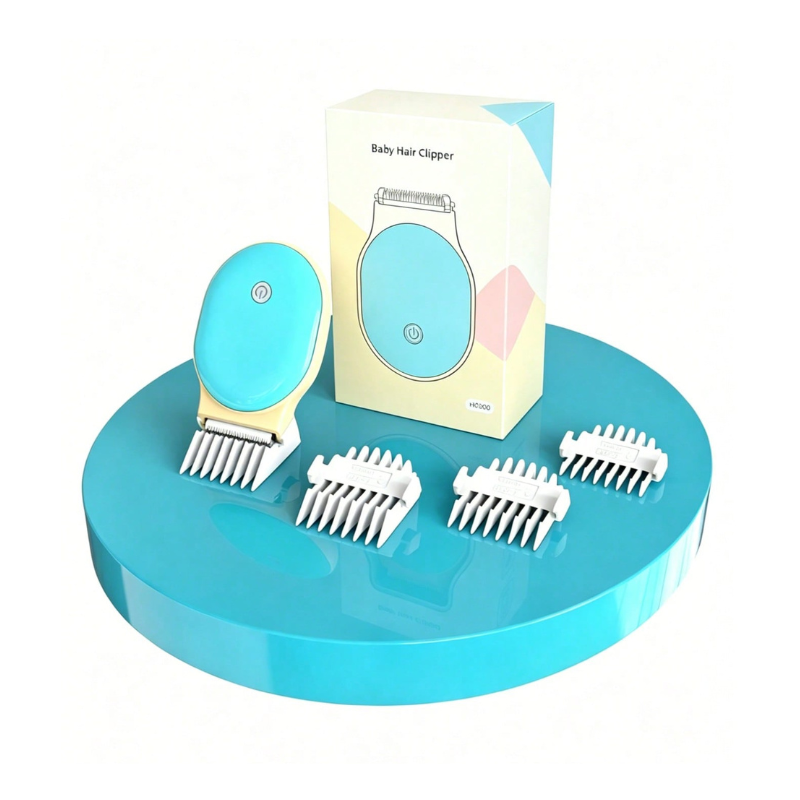 Hair Clipper - Baby Electric Hair Trimmer, Waterproof Portable,