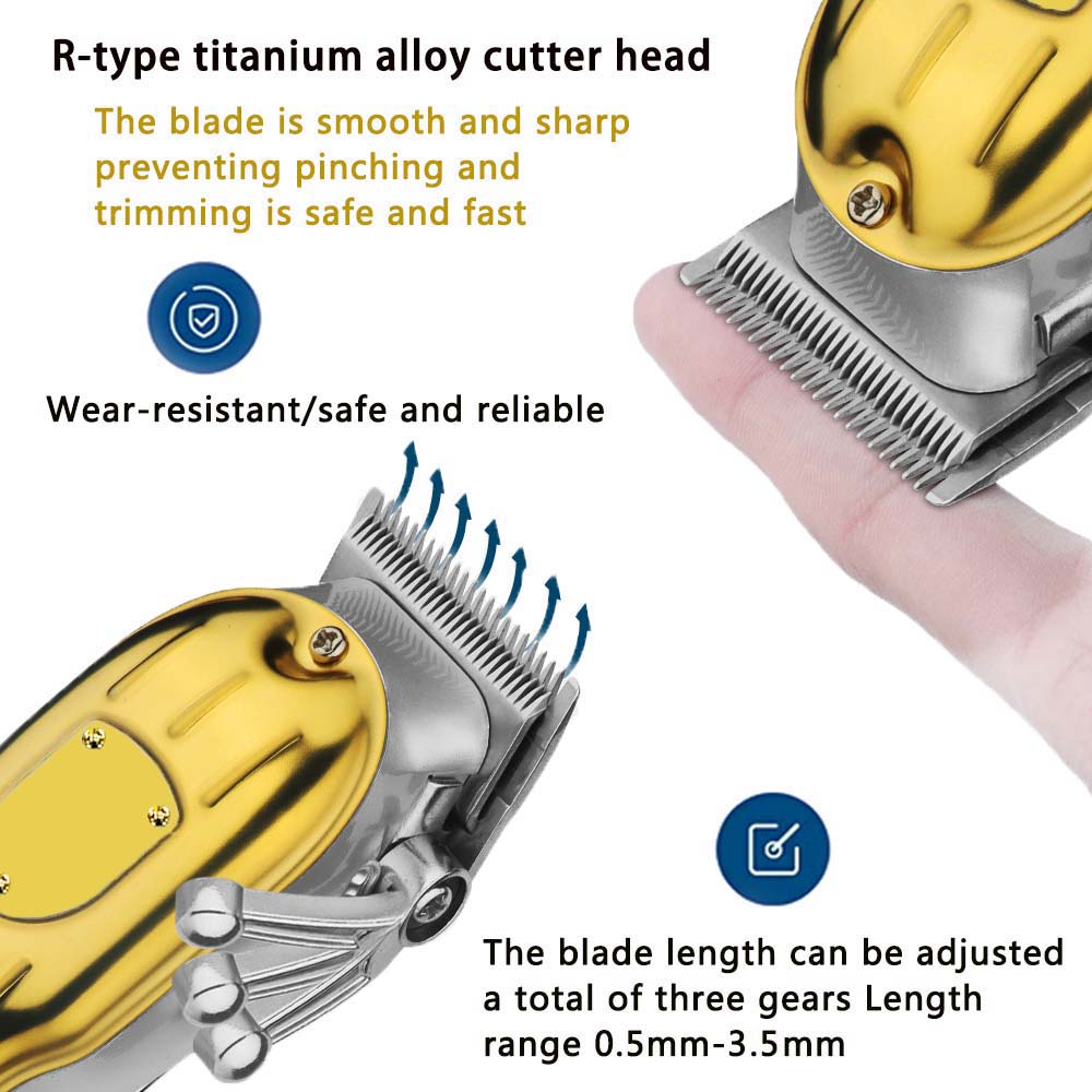 Professional Hair Clippers for - Grooming Kit recension och pris