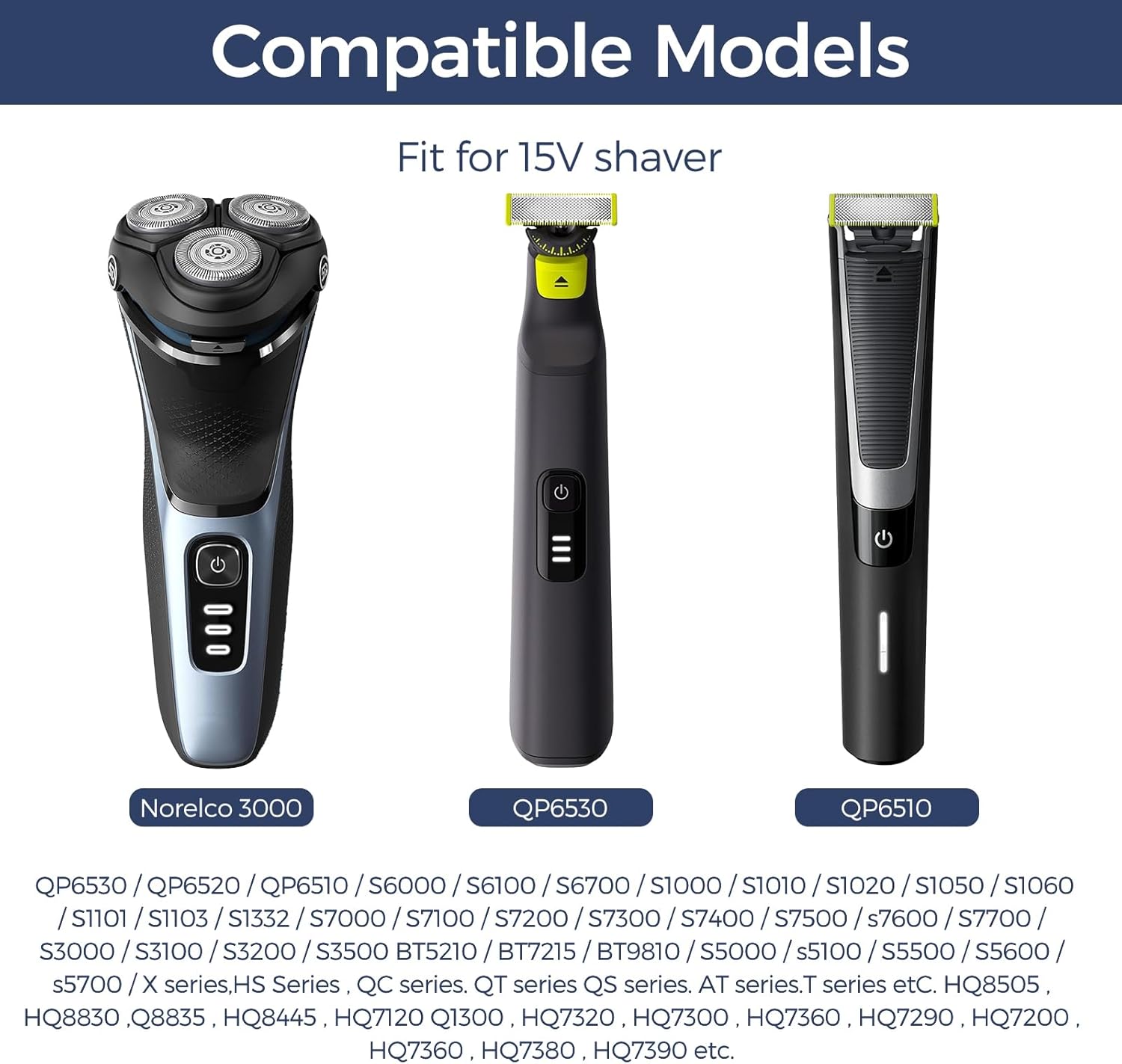15V HQ8505 Typec Shaver Adapte - Aftershave recension och pris