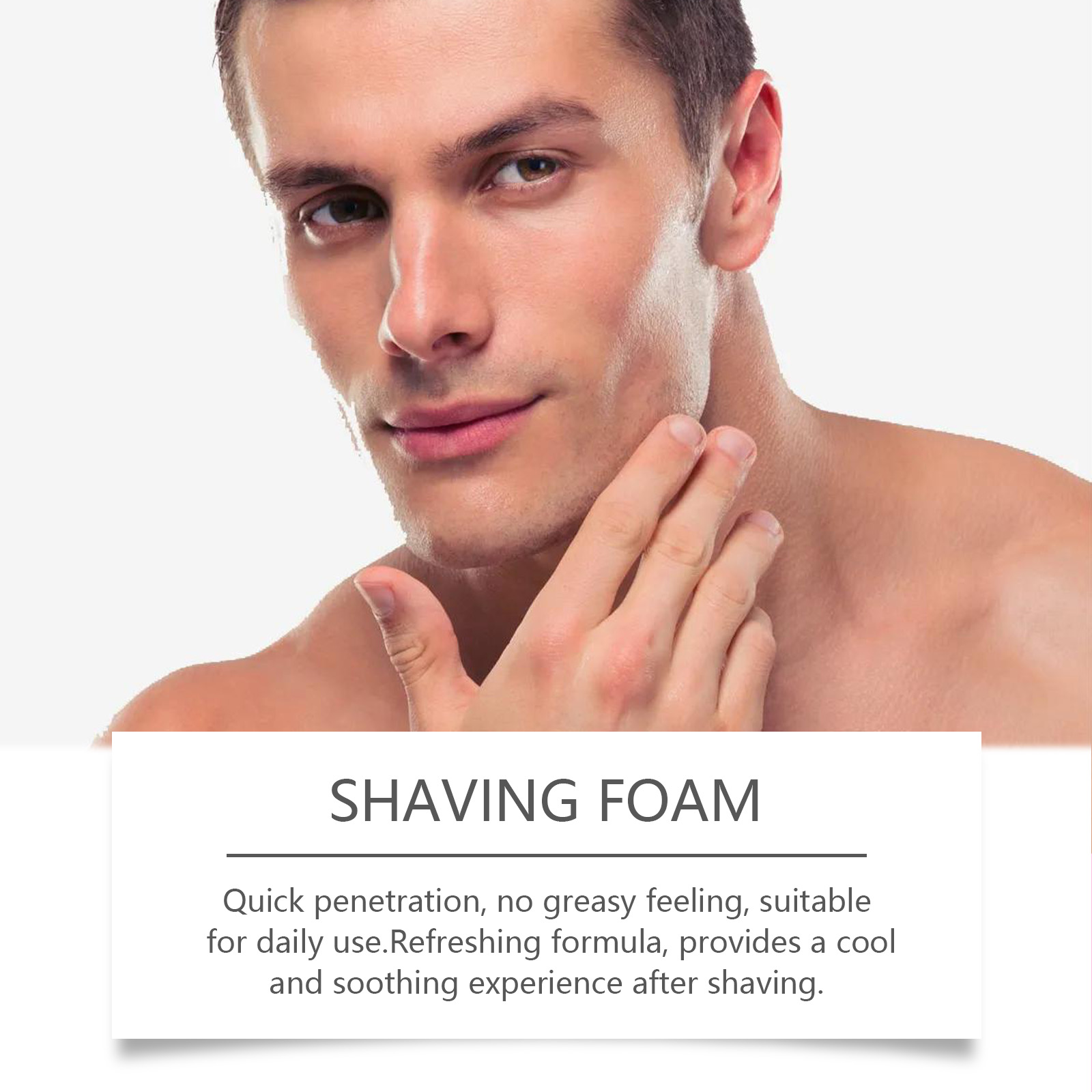 50ml Aloe Shaving Mousse for M - Shaving Cream recension och pris