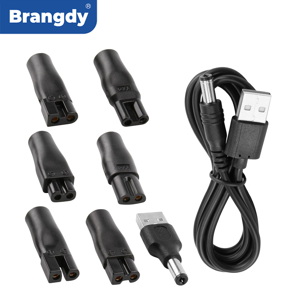 Brangdy 8 PCS Replacement Powe - Beard Trimmer recension och pris