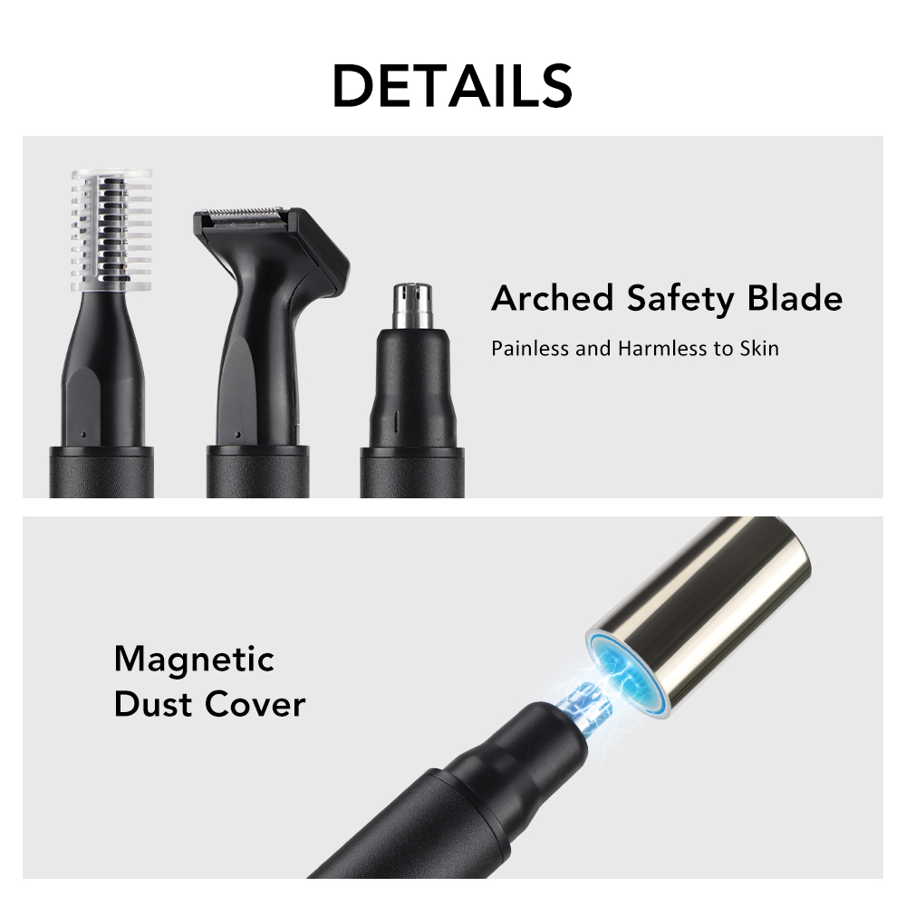 Electric Nose Ear Hair Trimmer - Nose Trimmer recension och pris