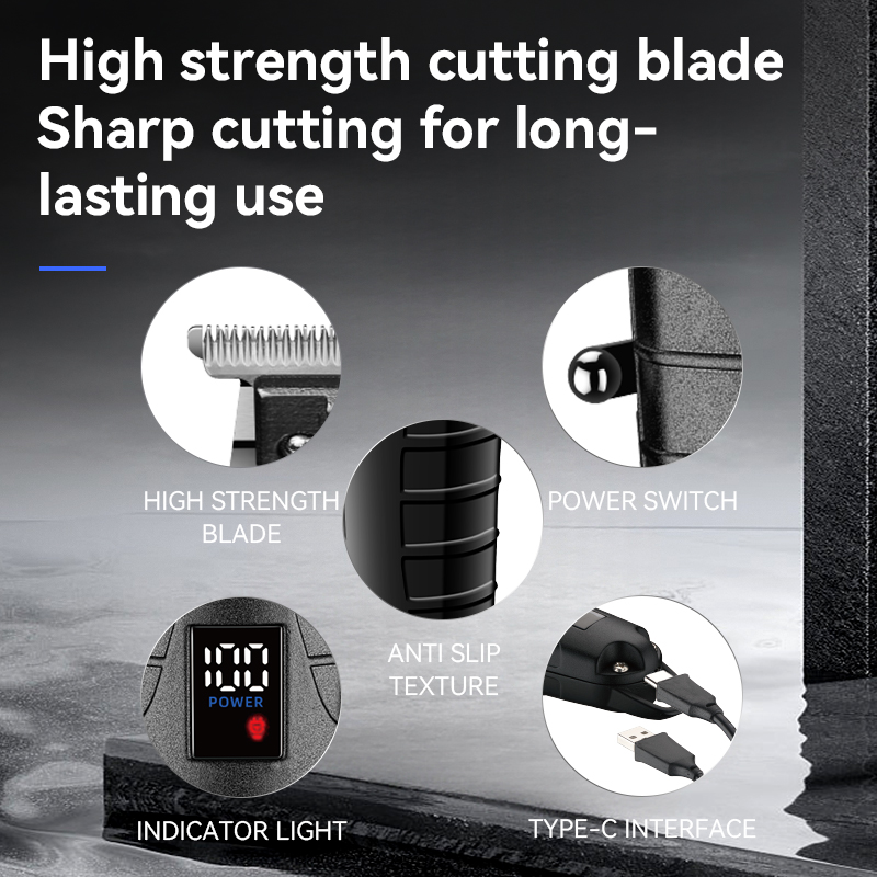Kemei 2293 Barber Cordless Hai - Electric Shaver Rotary recension och pris
