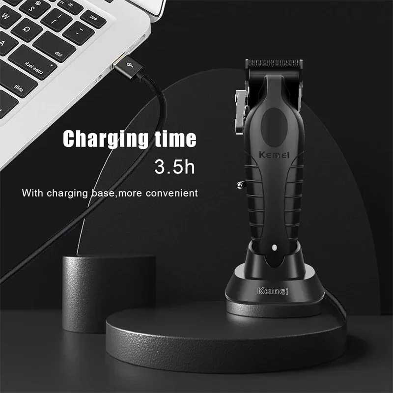 Kemei Hair Clipper KM-2296 KM- - Electric Shaver Rotary recension och pris