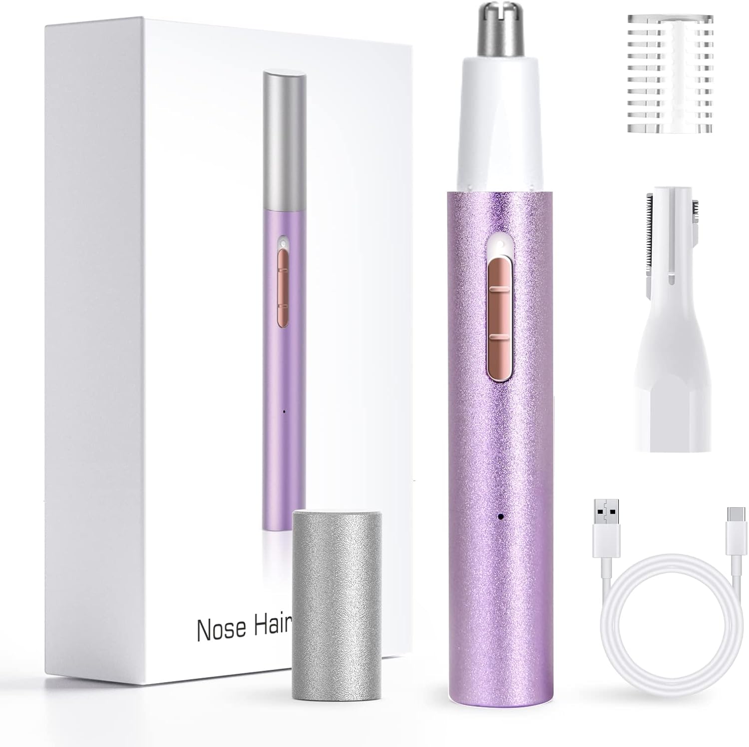 2-in-1 Rechargeable Ear and No - Nose Trimmer recension och pris