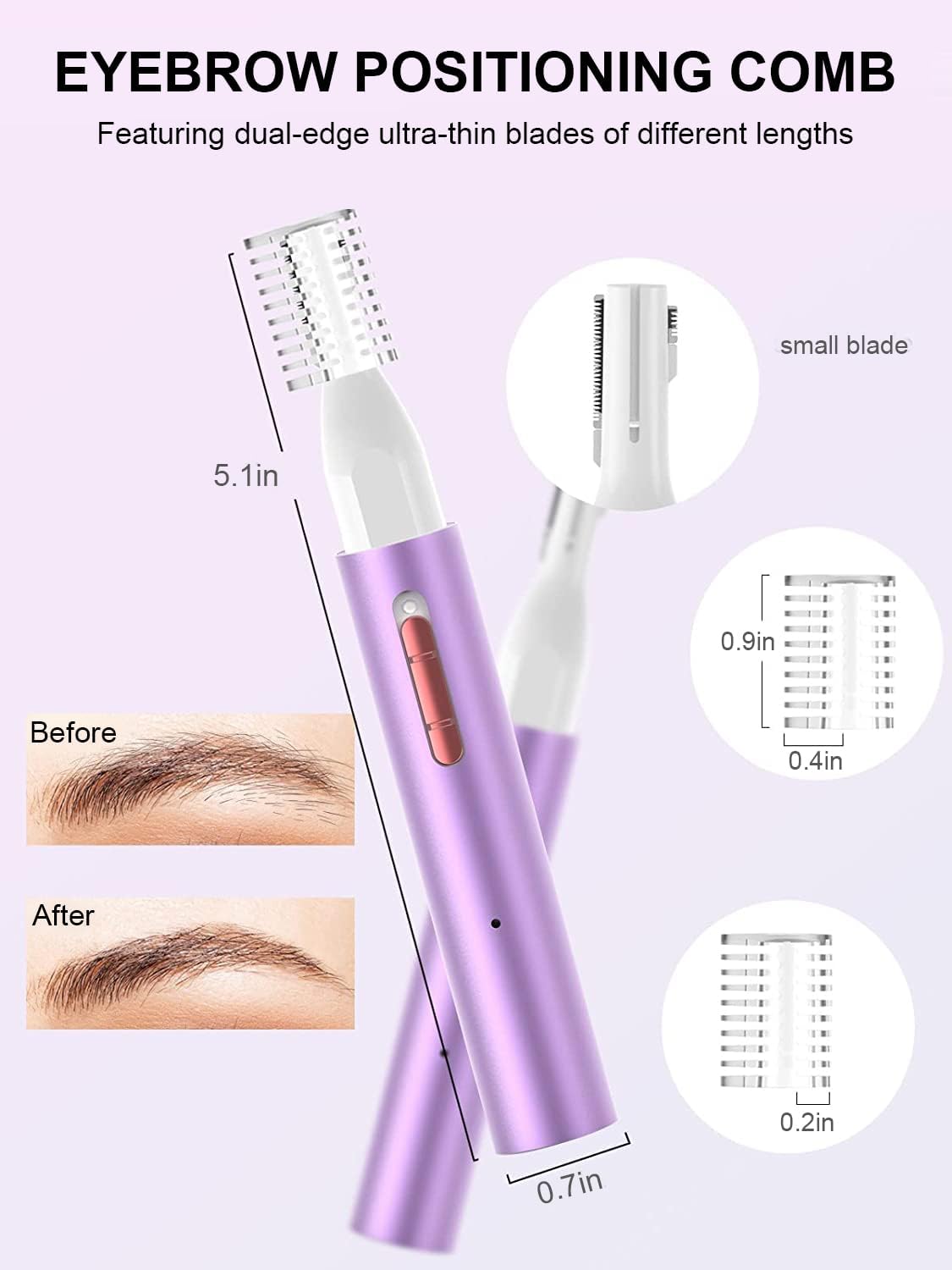 2-in-1 Rechargeable Ear and No - Nose Trimmer recension och pris