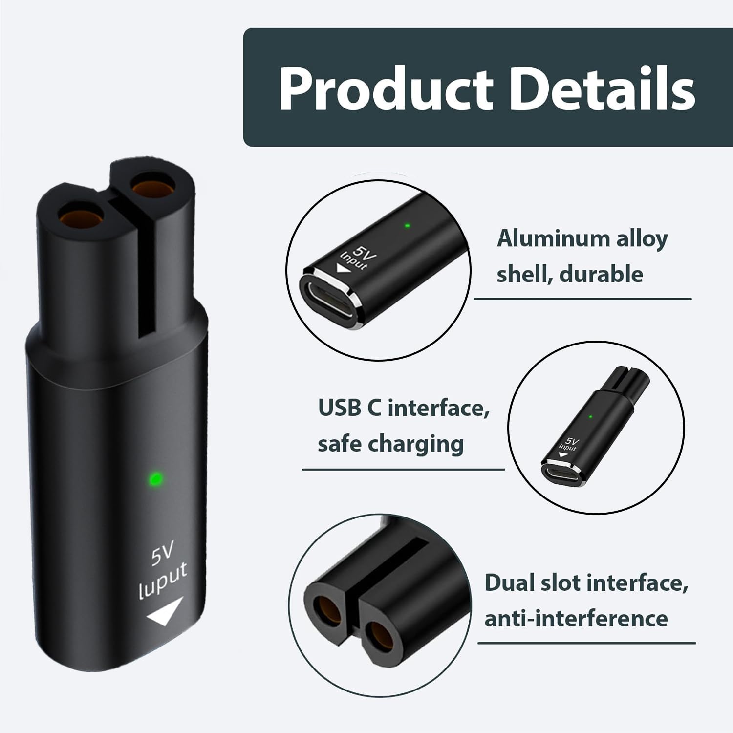 5V 15V USB Type C Charging Ada - Beard Trimmer recension och pris