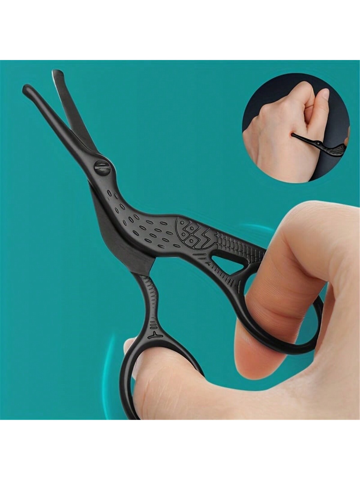 Nose Hair Scissors, Stainless  - Nose Trimmer recension och pris
