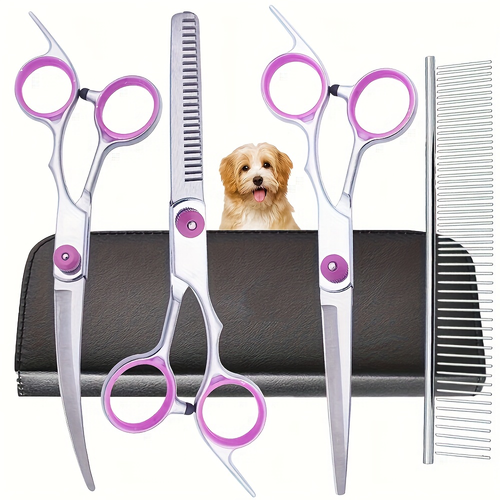 5Pcs Professional Dog Grooming - Grooming Scissors recension och pris