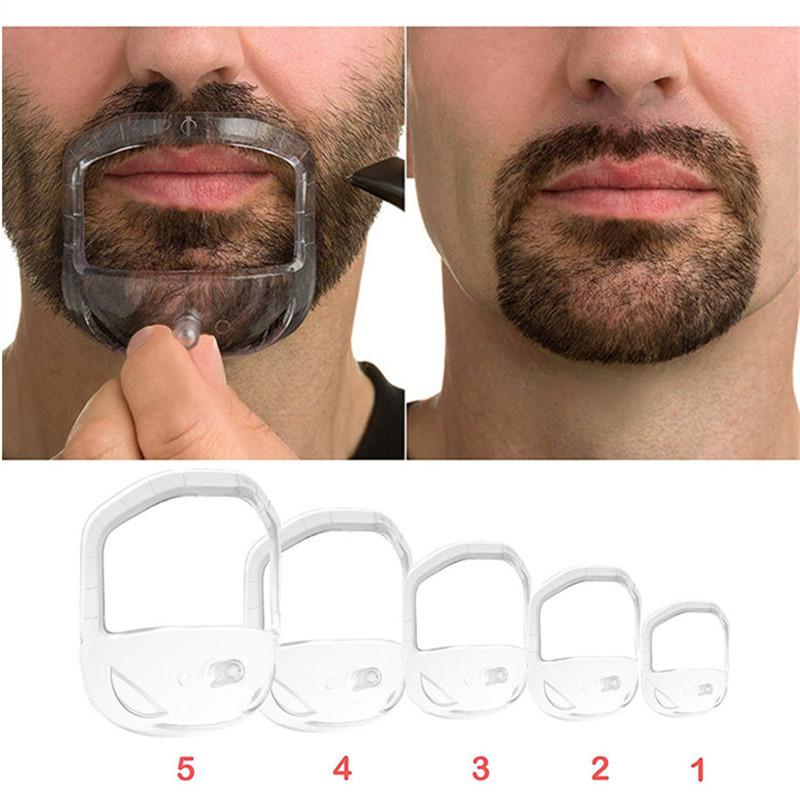 5 PCS/Set Beard Shaper Goatee  - Grooming Kit recension och pris